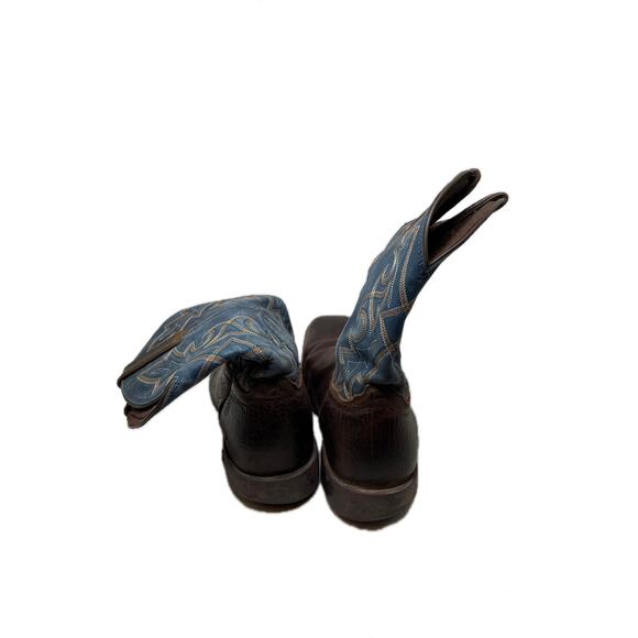 Durango Western Boots Acorn Cobalt Blue Mens 13 - Picture 7 of 7